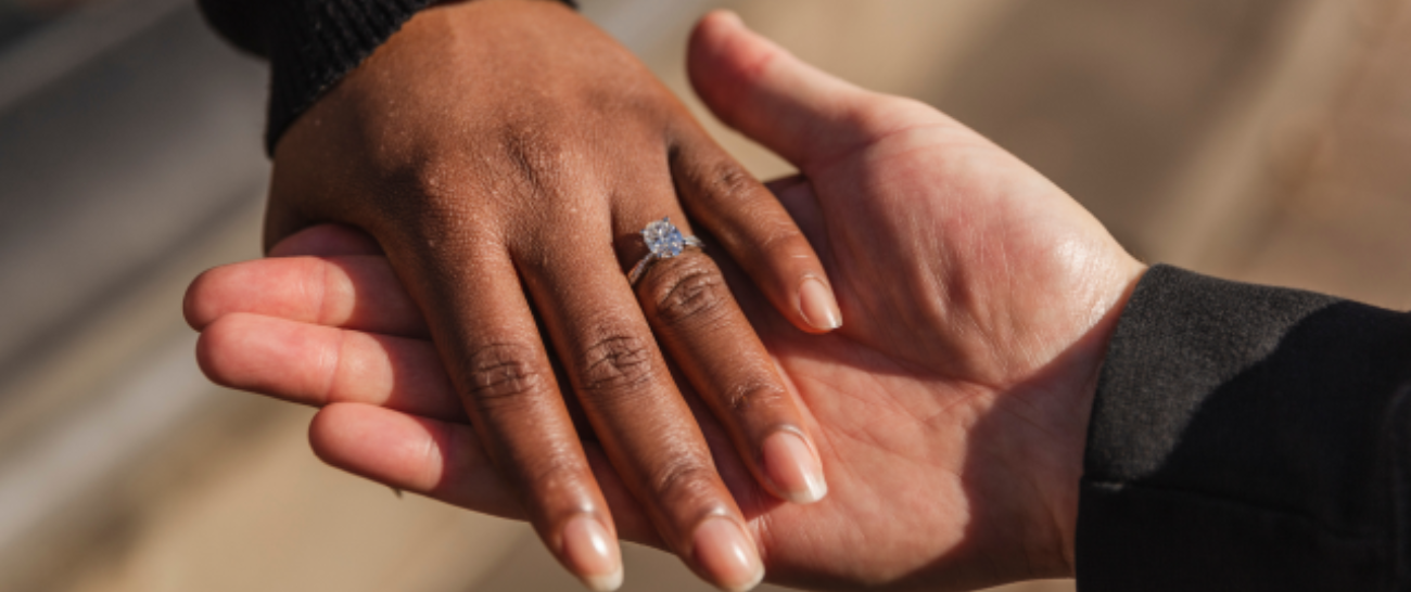 Fake Bridal Set Rings for Destination Weddings and Travel