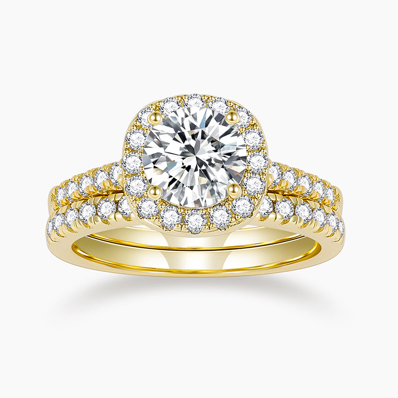 gold plated affordable rings, cubic zirconia rings, wedding rings under 50, silver rings set