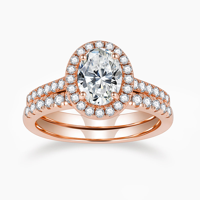 Engagement Ring Rose Gold Plated Ring 6*8mm Oval Cut Cubic hotsell Zirconia Ring Gemstone Ring Silver Ring