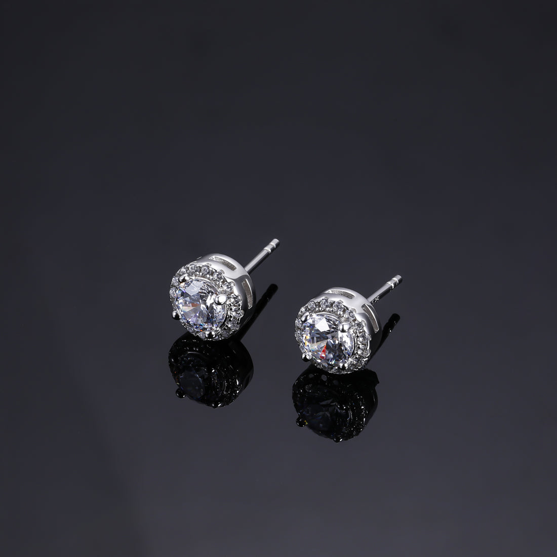 silver earrings, s925 earrings, cubic zirconia earrings, earrings for women