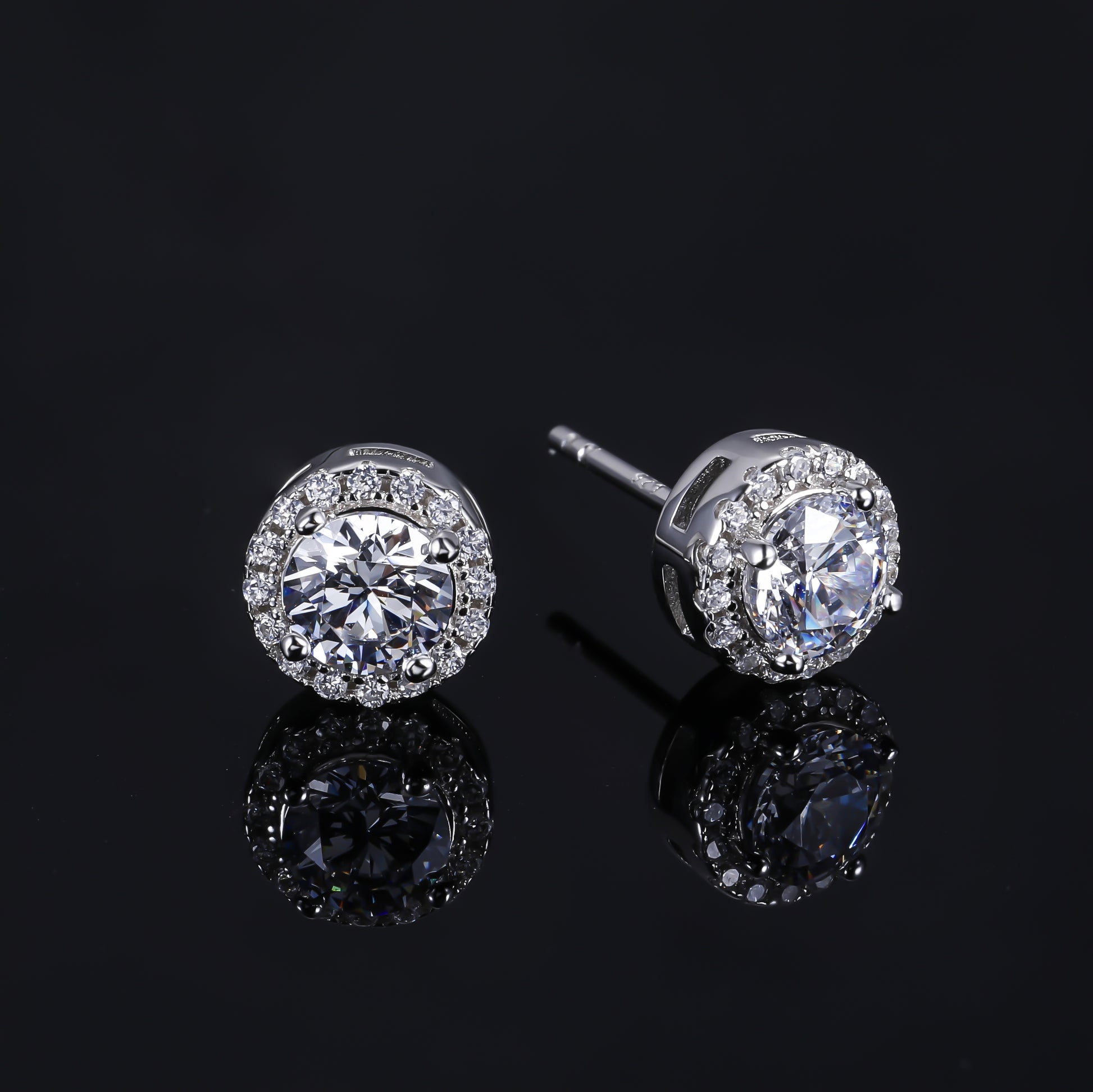 silver earrings, s925 earrings, cubic zirconia earrings, earrings for women