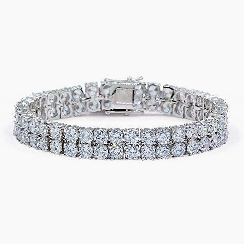 silver bracelet for women; tennis bracelet; Eamti;