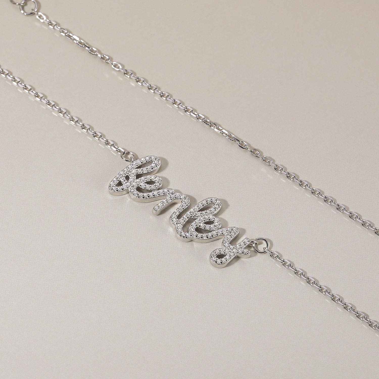 Gold Plated, Birthstone Necklace, Layered Necklace, Personalized Necklace, Delicate Necklace, Name Necklace, Affordable Jewelry, Cubic Zirconia Necklace