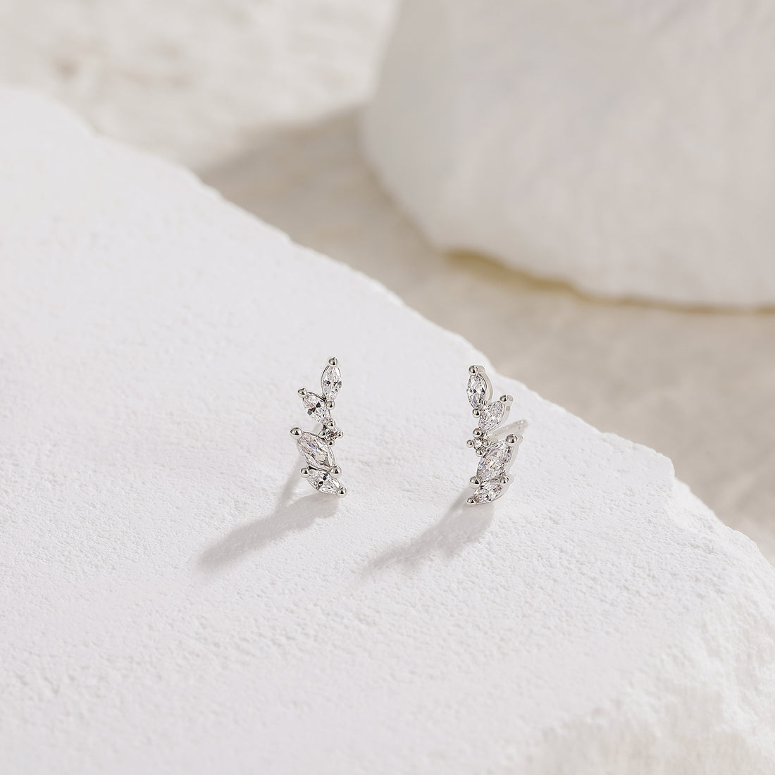 Dainty Moissanite Earrings