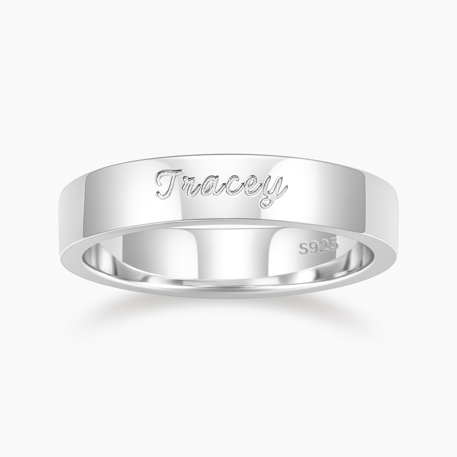 925 Sterling Silver, personalized ring, name ring, everday wear, stacked silver rings, affordable rings under 50