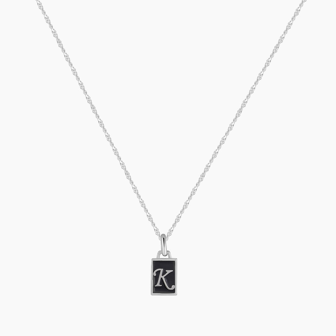 Sterling Silver, Initial Necklace, Pendant Necklace, Personalized Jewelry, Layered Necklace, Delicate Necklace, Affordable Jewelry for women under 50$