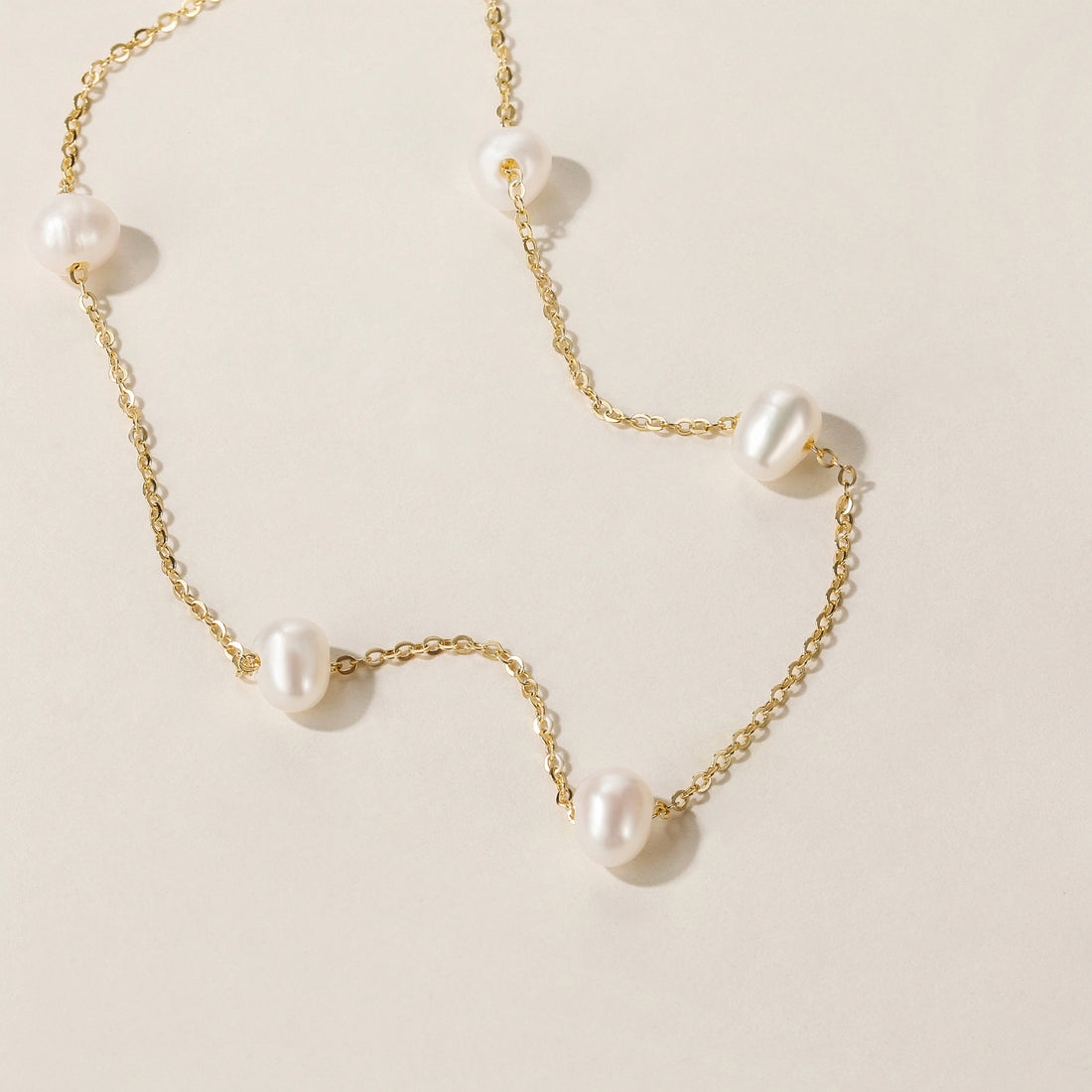 S925 Danity Pearl Necklace