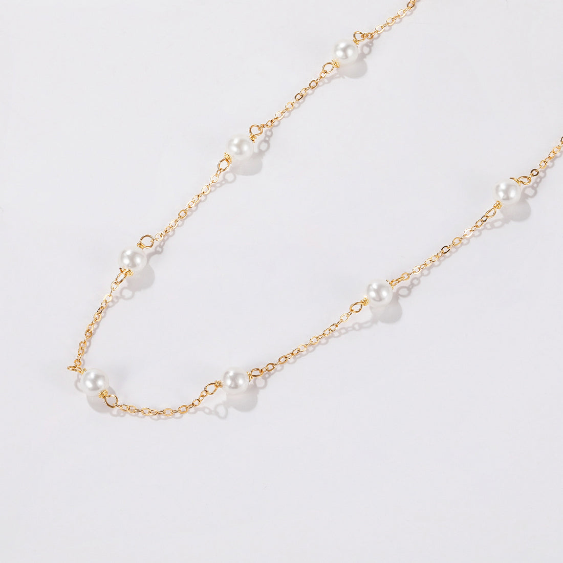 S925 Danity Pearl Necklace