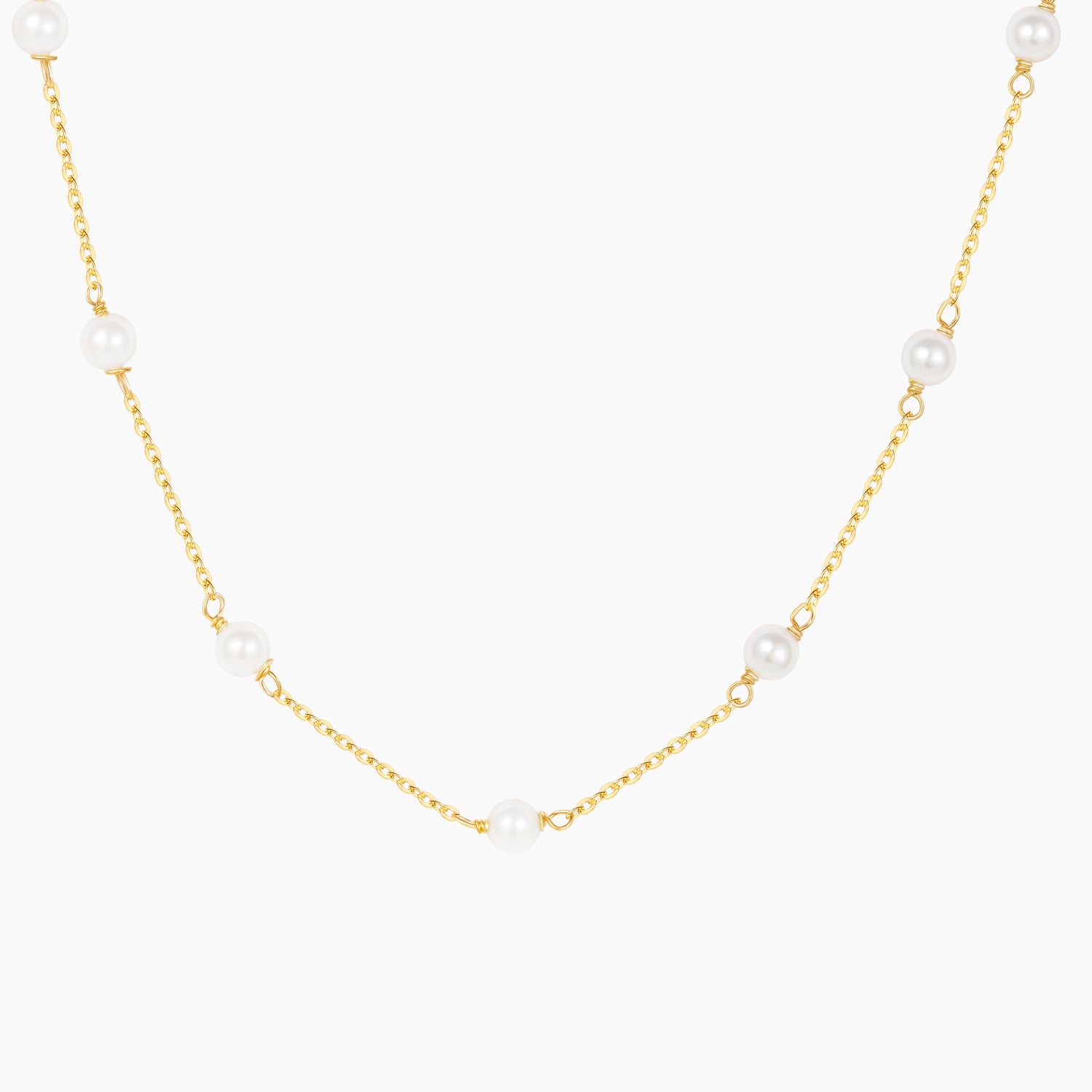 S925 Danity Pearl Necklace