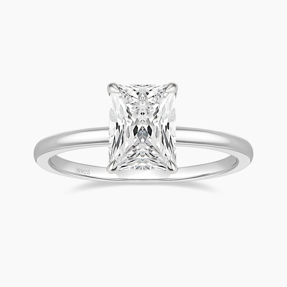 radiant cut engagement rings, radiant cut, radiant diamond, radiant cut diamond ring, radiant cut ring, radiant diamond ring, 3 carat radiant cut diamond ring, cubic zirconia engagement rings, cubic zirconia wedding rings