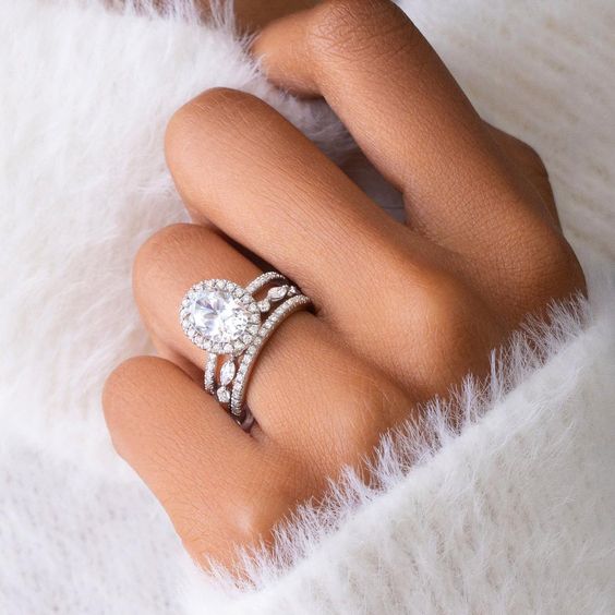 stylish wedding rings; promise rings for women; Eamti;